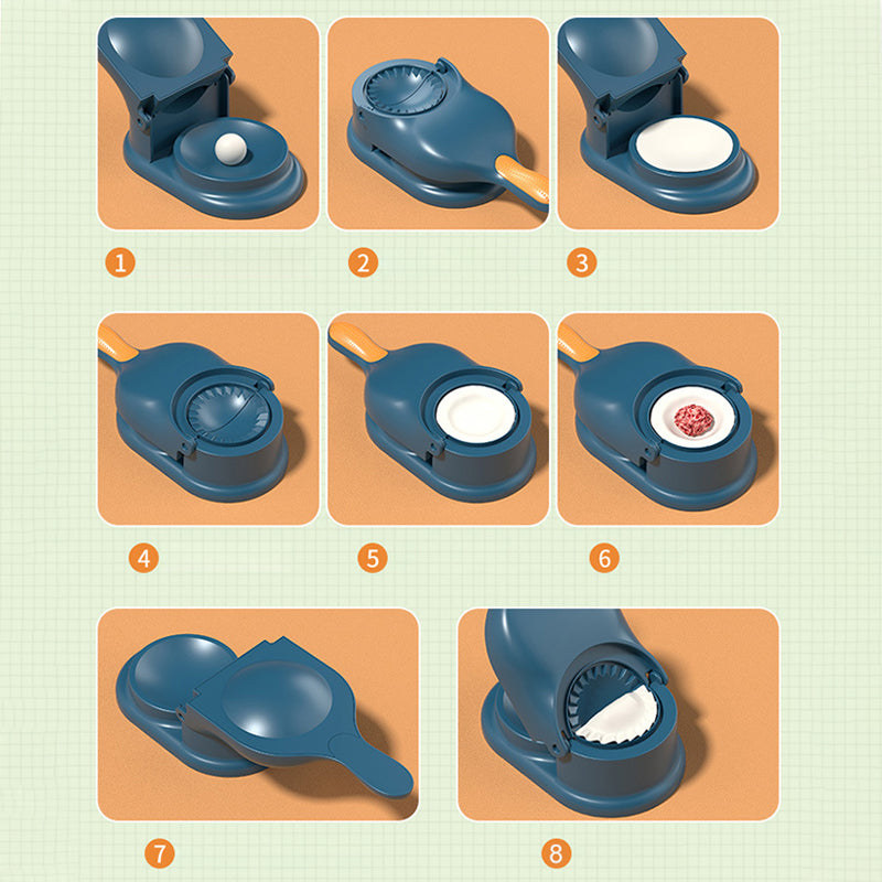 Easy 2-in-1 Homemade Dumpling Press