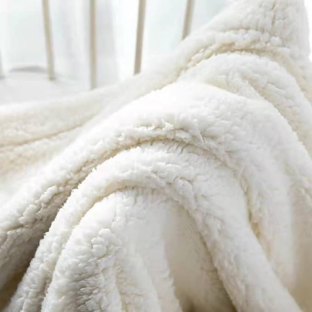 Soft Plush Faux Fur Throw Blanket