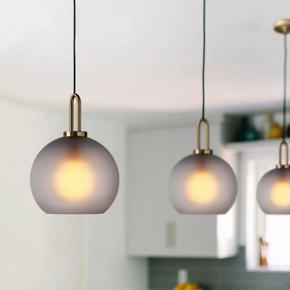 Stylish Glass Hanging Light for Home Dining Areas