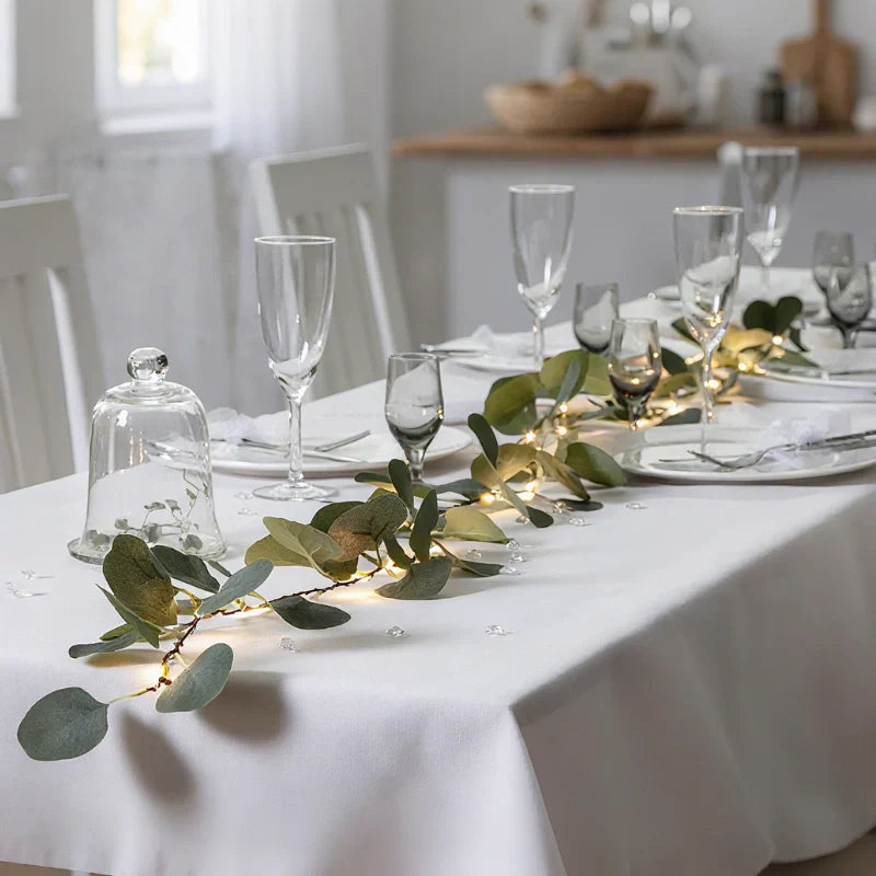 Floral String Table Lamp