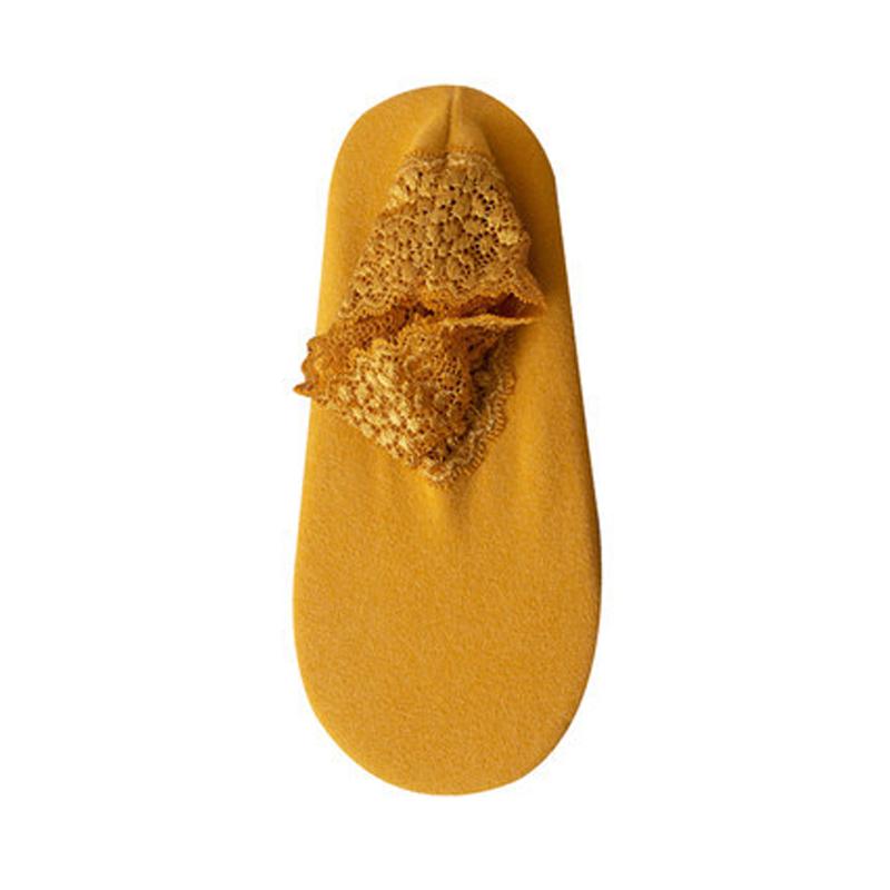 Cozy Socks with Fashionable Lace Design