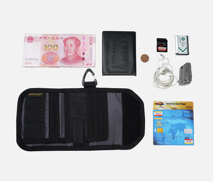 Durable 3-Fold Outdoor Survival Wallet