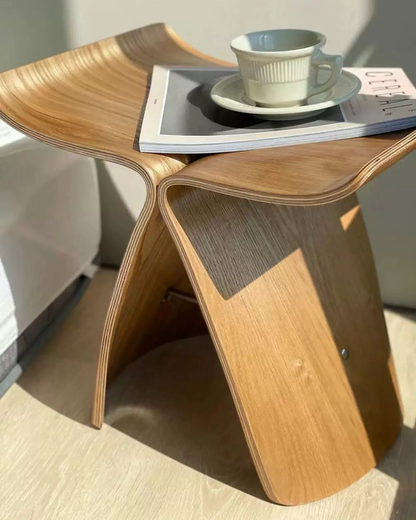 Retro Floral End Table