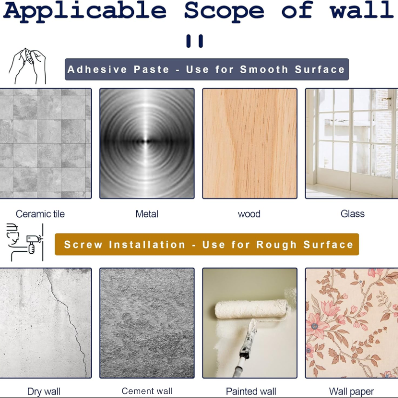 Easy Install Wall Anchor for Damage Free Hanging