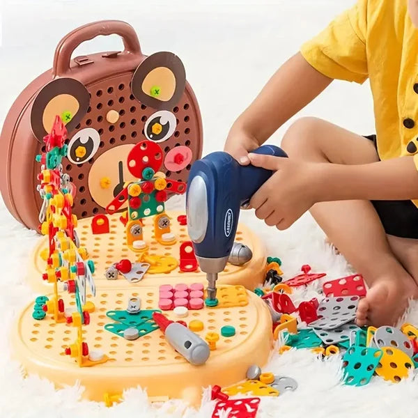 Colorful Kids Wooden Toy Storage Box - Befez