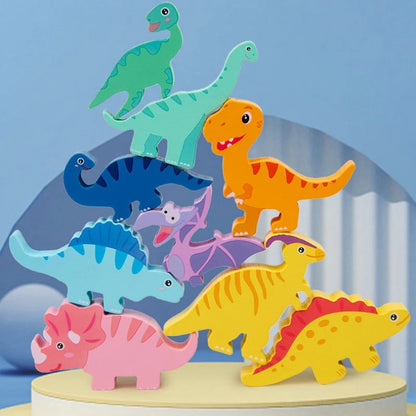 Fun Kids Stacking Block Game Set
