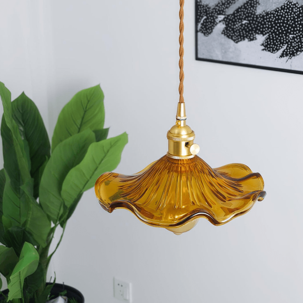 Beautiful Floral Table Lamp Befez