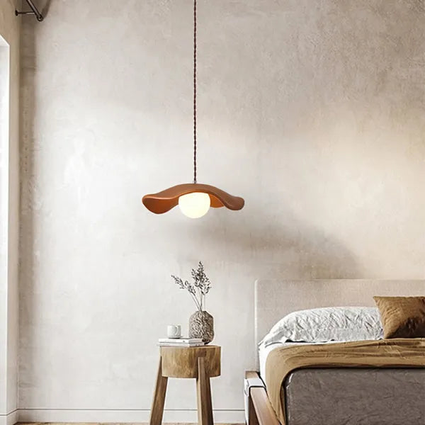 Natural Leaf Hanging Light Fixture