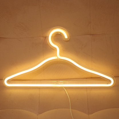 Premium LED Closet Hanger with Bright Rechargeable Light