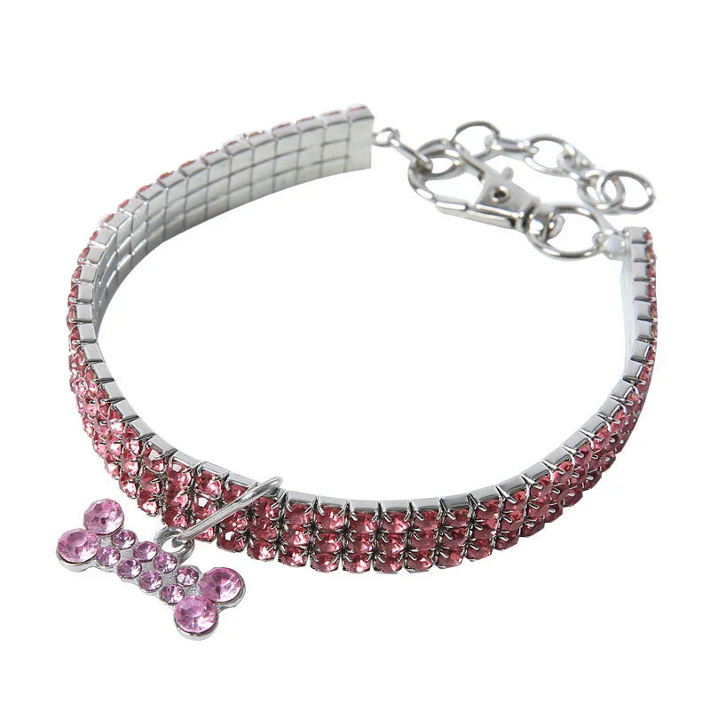 Glittery Pet Collar Sparkle