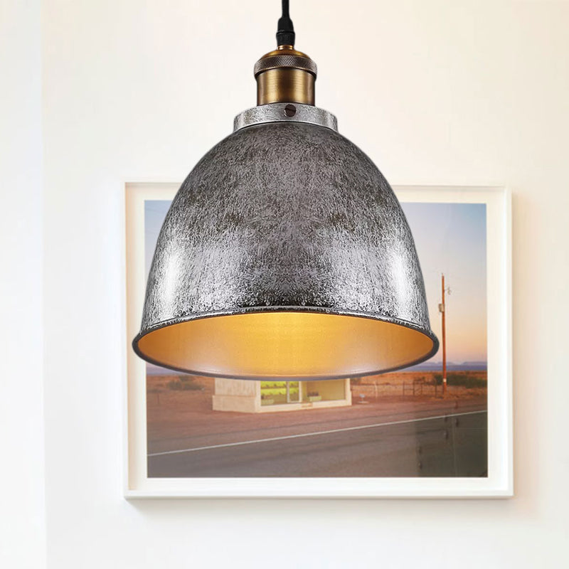 Rustic Metal Pendant Lamp