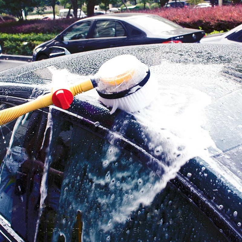 Befez Turbo Car Wash Brush with Soap Dispenser & Extension