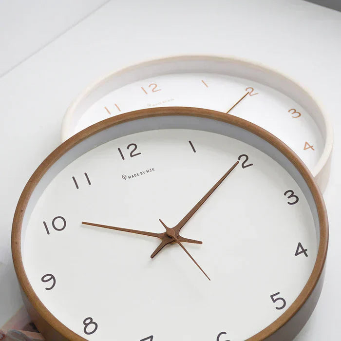 Quiet Wooden Wall Clock