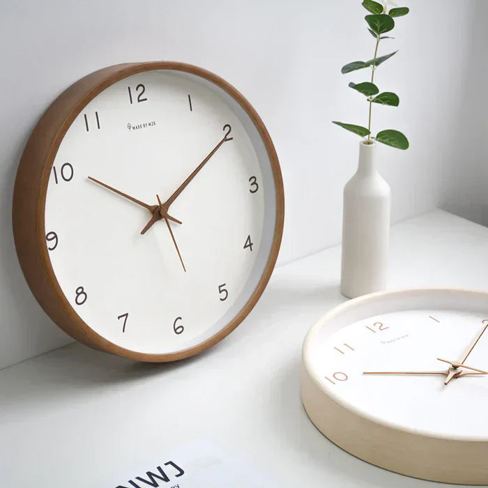 Quiet Wooden Wall Clock