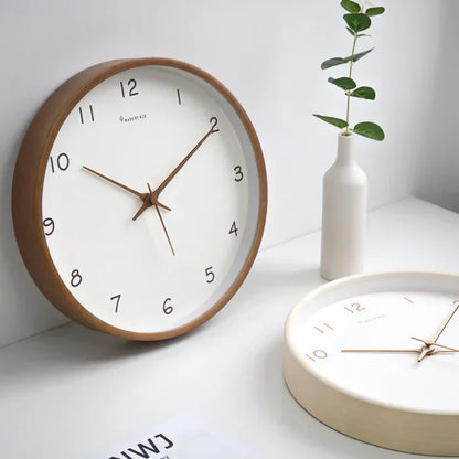 Quiet Wooden Wall Clock