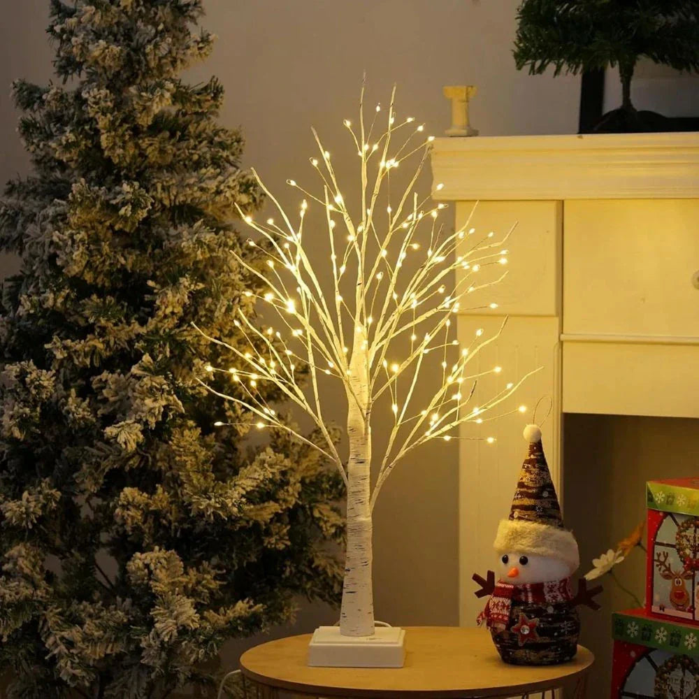 Natural Wood Table Lamp