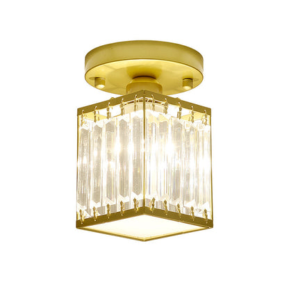 Luxury Crystal Gold Pendant Light Fixture