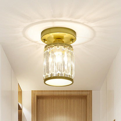 Luxury Crystal Gold Pendant Light Fixture