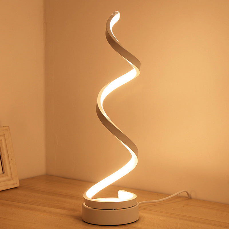 Stylish Spiral LED Desk Lamp