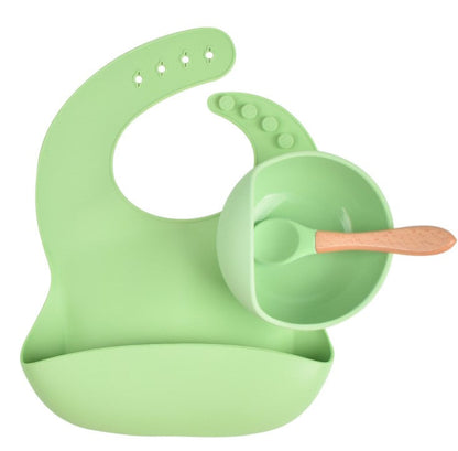 Soft Baby Silicone Feeding Set