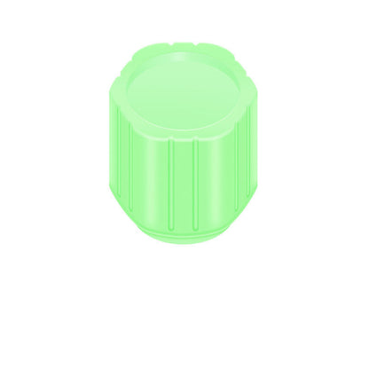 Bright Green LED Tire Valve Stem Caps 20 Pack