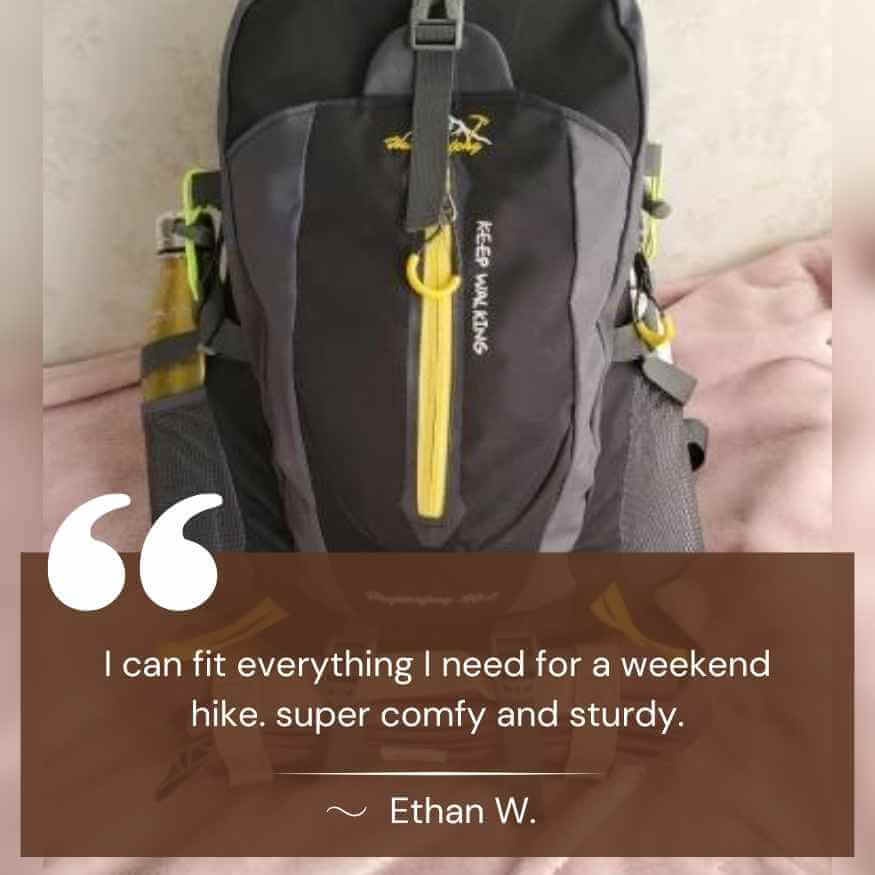 Waterproof 40L Hiking Backpack for Outdoor Travel