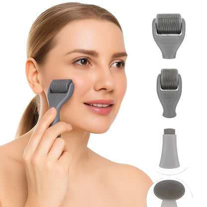 Anti Aging Skin Roller Kit with Titanium Needles