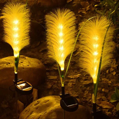 Natural Rattan Outdoor Garden Lamp