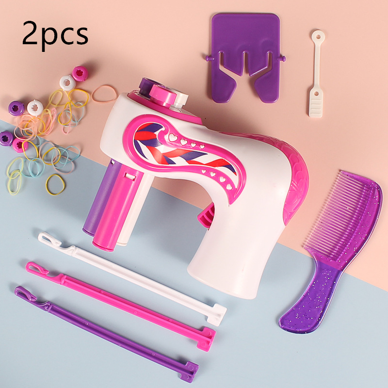 Fun Kids Hair Braider Kit with Beads & Accessories