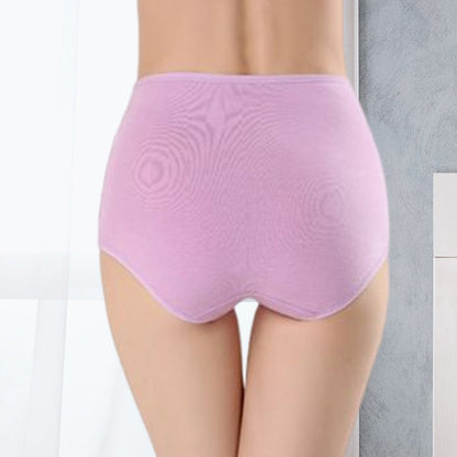 Comfortable High Waisted Cotton Women's Underwear
