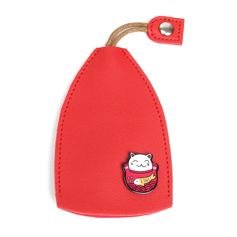 Colorful Fruit Design Keychain Wallet