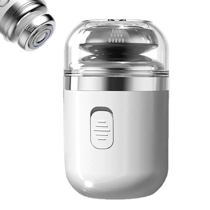 Compact Waterproof Electric Razor for Men