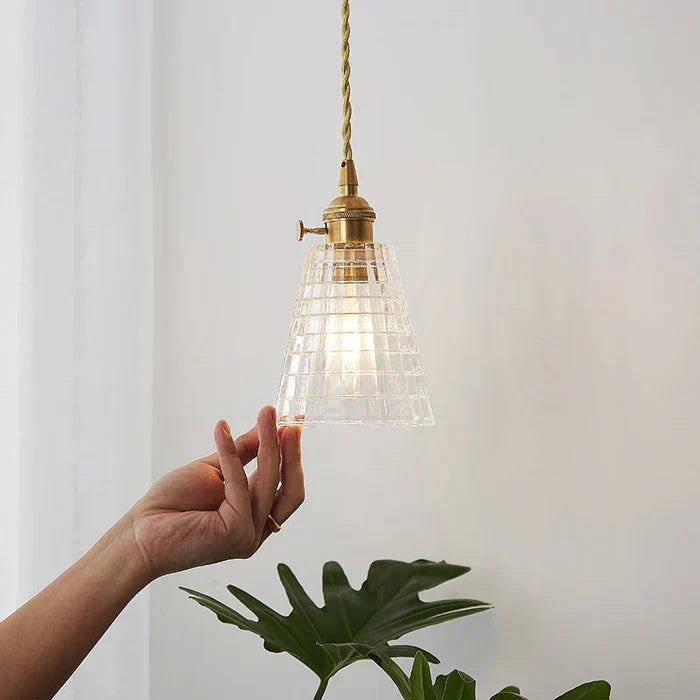 Luxurious Glass Pendant Light