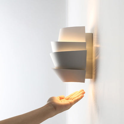 Contemporary Iron Double Head Wall Light