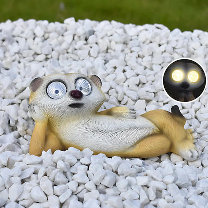 Cute Meerkat Solar Powered Desk Lamp