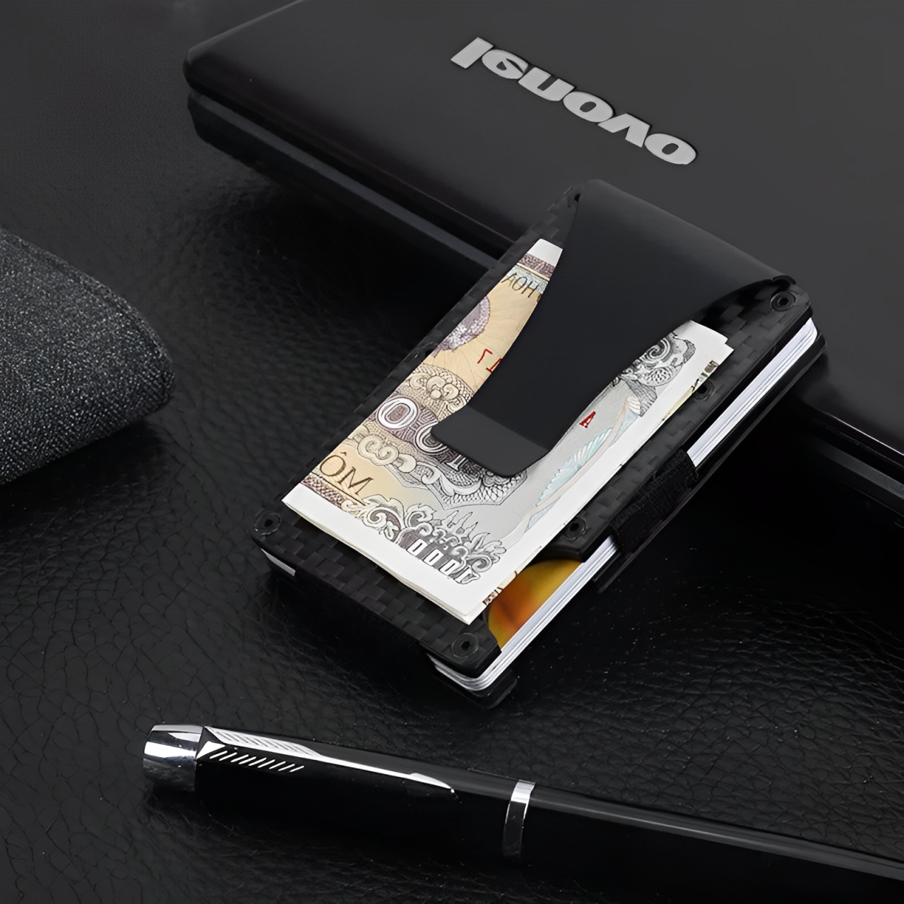 Slim Leather Wallet for Men - 15 Card Capacity - Befez