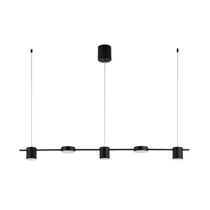 Sleek Metal Hanging Light - AuraDrum