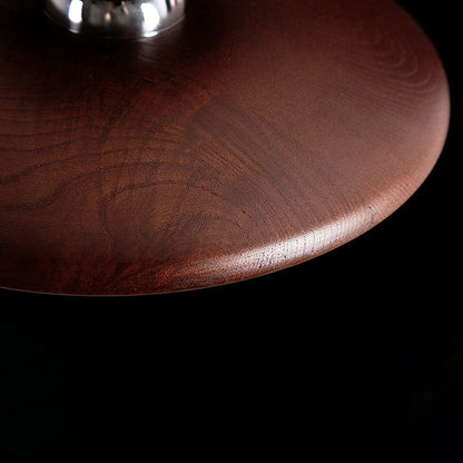 Simple Wood Round Ceiling Lamp for Home Lighting