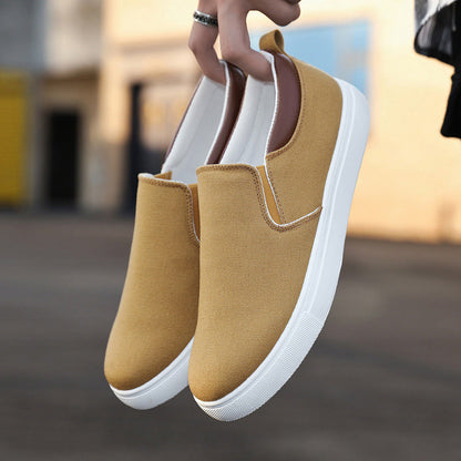 Casual Canvas Mens Slip On Shoes