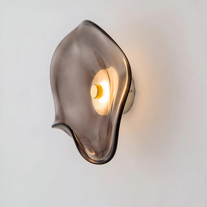 Stylish Round Glass Wall Light