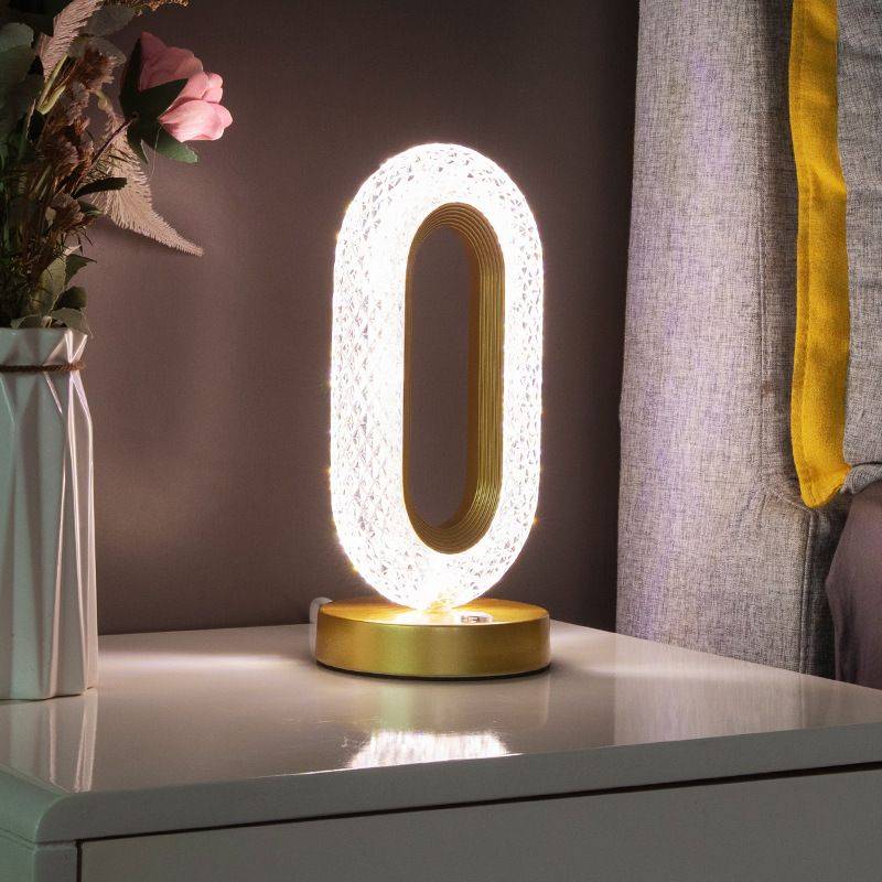 Luxury Glass Table Lamp