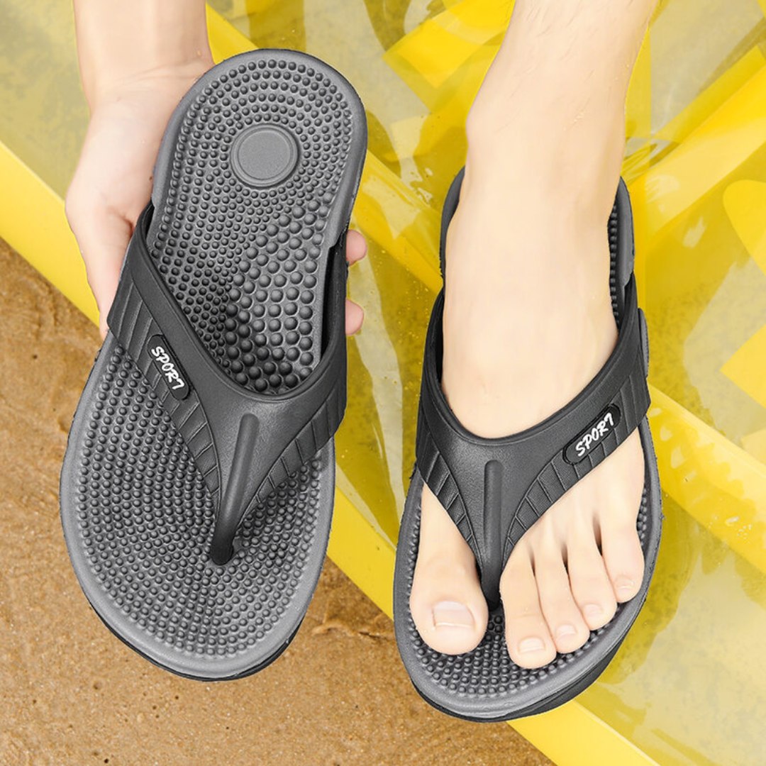 Relaxing Shiatsu Massage Foot Slippers