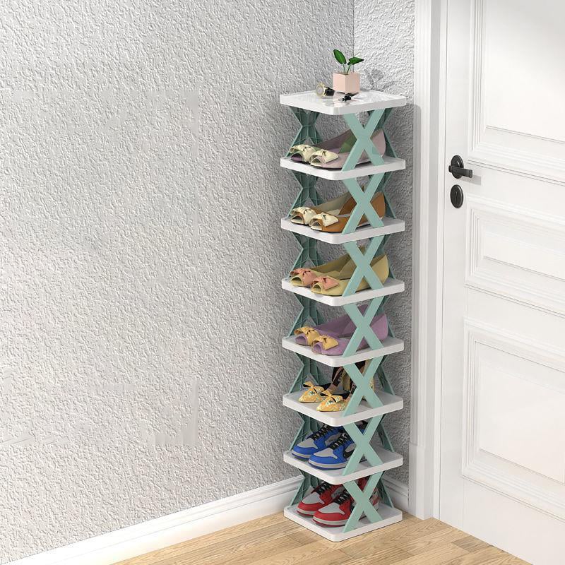 Compact 3-Tier Stackable Shoe Organizer