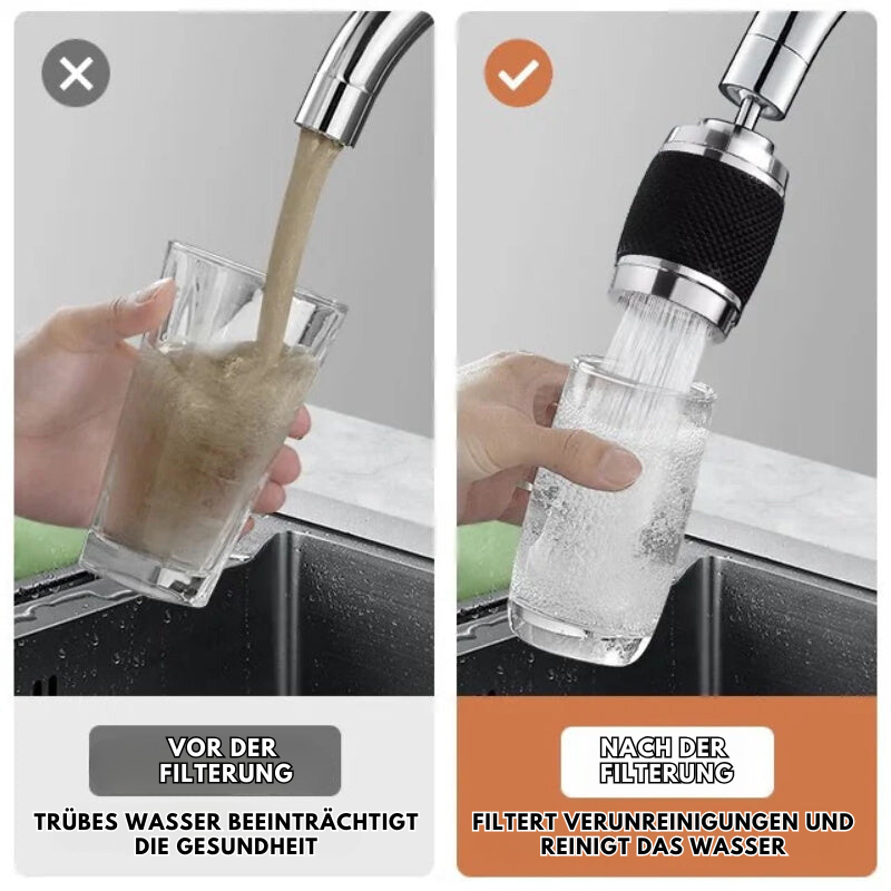 Easy Clean Water Faucet Spray Nozzle
