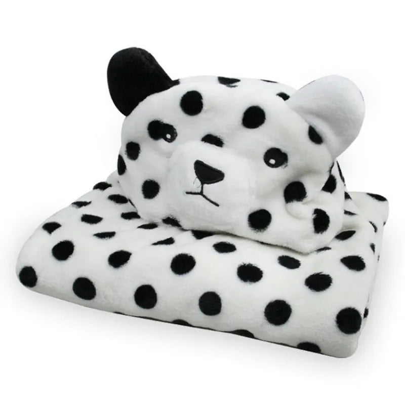 Cozy Kids Hooded Towel with Fun Animal Prints