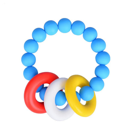 Soft Baby Teething Toy with Colorful Silicone Rings - Befez