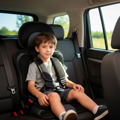 Compact Folding Kids Car Booster Seat