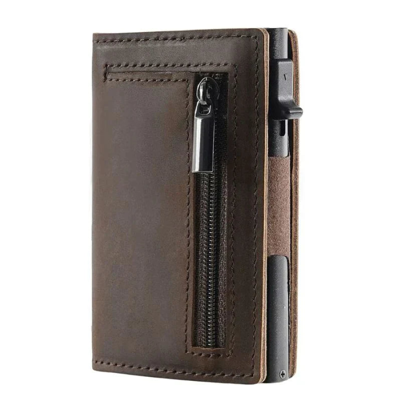 Secure Slim Leather Wallets