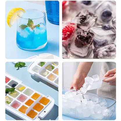 Compact Ice Cube Maker with Removable Tray
