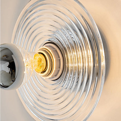 Classic Glass Wall Light for Modern Homes